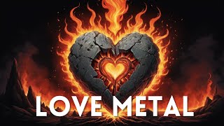 LOVE METAL SONGS  COMPILATION to fall in love [upl. by Carpet399]