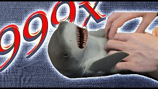 Surprised Baby Shark  999x speed [upl. by Adams695]