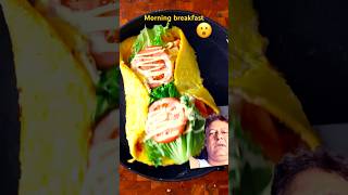 Delicious bacon egg breakfast 🥪😋 zachchoi food mukbang subscribe share like zachchoi [upl. by Map]