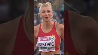 Amazing high jump  Marija Vukovic shorts highjump [upl. by Adnuahsal15]