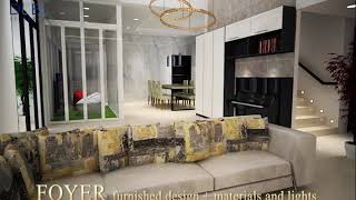 Interior Design for double storey terrace house EP1 [upl. by Yrrac]