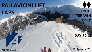 Pallavicini Laps at Arapahoe Basin  Spring Skiing Colorado  S1 Episode 70 [upl. by Anma]