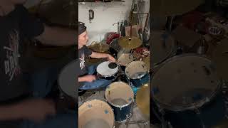 This intro is tough😩Learning “Ticks and Leeches”🪲 Tool drums drumcover music tool [upl. by Yattirb]