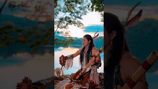 The Last Of The MohicansFlute music relax nativeindianamerican nature amazon sunset ecuador [upl. by Obaza]