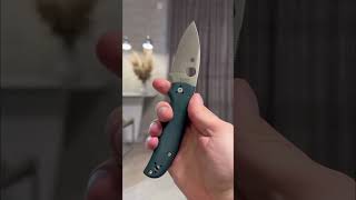 Spyderco Shaman CTS204P Exclusive Forest Green G10 [upl. by Nyleimaj]