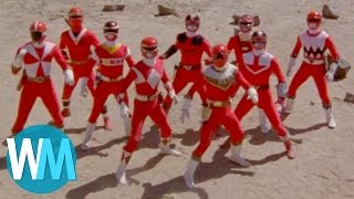 Top 10 Red Power Rangers [upl. by Eyahsal]