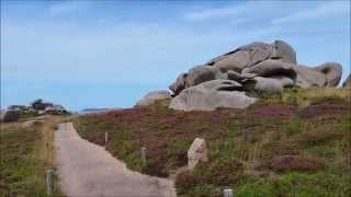 Sentier des douaniers de Perros Guirec à Ploumanach  Vue 360° [upl. by Reve]