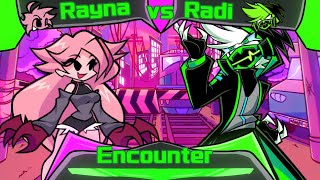 FNF Encounter cover Rayna Vs Radi  Baddies Reloaded [upl. by Esilana]