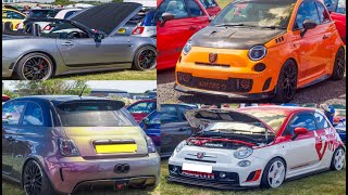 MAD MODIFIED Abarths attend Italian car show [upl. by Halet]