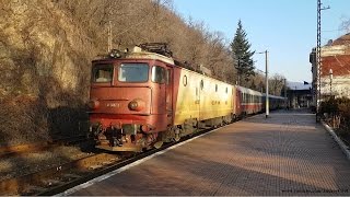 Trenuri  Trains in Băile Herculane amp Orșova [upl. by Suhcnip223]