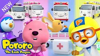 Learn Colors with Pororo Ambulance  Learning for Children  Pororo the Little Penguin [upl. by Adleremse126]