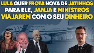 Você vai bancar a nova FROTA de aviões para Lula Janja e ministros viajarem o Brasil e o mundo [upl. by Calley]