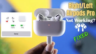 Fixed RightLeft AirPods Pro Not Working [upl. by Najed]