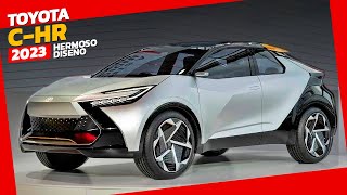 TOYOTA CHR 2023 🔥 Rompiéndola en Diseño 🔥 Toyota CHR Prologue [upl. by Susejedesoj541]