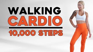 10000 STEPS WALKING WORKOUT  10K Steps Challenge 1 Hour Fat Burning Endurance Knee Friendly [upl. by Celin]