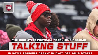 Talking Stuff Examining the David Sanders visit to Ohio State Buckeyes push for signing day [upl. by Carman]