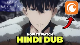 Solo Leveling Reawakening Hindi Dub  OTT Release Date  Crunchyroll [upl. by Maudie]