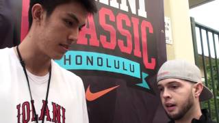 Interview with Hugh Hogland at the 2016 Iolani Classic [upl. by Hogan212]