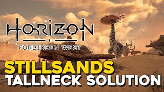 Horizon Forbidden West Stillsands Tallneck Solution [upl. by Ryon]