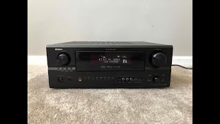 How to Factory Reset Denon AVR2805 71 Home Theater Surround Receiver [upl. by Landry372]