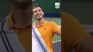 When Borna Coric Defeated Federer In Shanghai [upl. by Montano491]