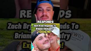 Zach Bryan Responds To Brianna Chickenfry Exposing Him 😳 zachbryan briannachickenfry shorts [upl. by Robi12]