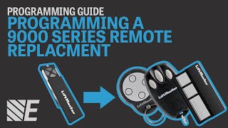 LiftMaster 9000 Series Remote Programming [upl. by Damita]