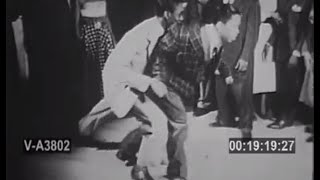 Swing dancing in a club in Harlem  Year 19401959 [upl. by Kra589]