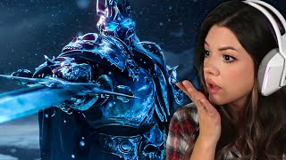 REACTING to World of Warcraft Wrath of the Lich King Cinematic [upl. by Hinch]