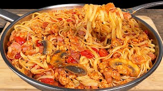 In 10 Minuten perfekte Pasta mit Hähnchenbrust Beste Rezept für schnelles und leckeres Kochenn [upl. by Valley243]