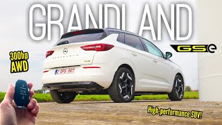 Opel Grandland GSe POV REVIEW  300hp  Walkaround interior  exterior amp POV Drive [upl. by Ariay280]