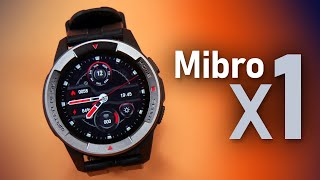 MiBro X1 Новые среднебюджетные фитнес часы от друзей Xiaomi [upl. by Llednil]