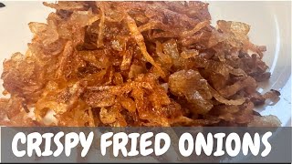 Crispy Fried Onion for Biryanis and Currys  Birista Recipe [upl. by Tezil]