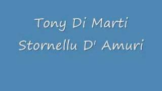 Tony Di Marti  Stornellu DAmuri [upl. by Donetta]