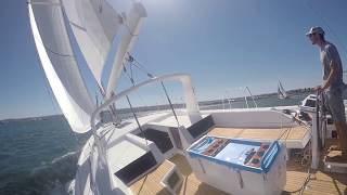 Beneteau Oceanis 511 PreDelivery testing in San Diego [upl. by Sapphera]