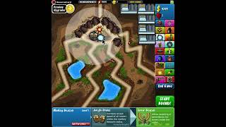 BTD4 Anthill  Hard 1 life challenge [upl. by Inaej]