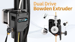 Ender 3 Dual Gear Bowden Extruder Upgrade [upl. by Uol]