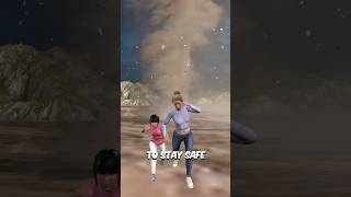 How To Protect Yourself From A Tornado 😱🌪️ shorts [upl. by Durman]