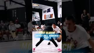 Most clutch moments in basketball 🏀 shorts basketball ketball [upl. by Bain]