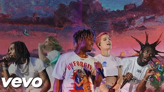 Juice WRLD  Sad Songs Ft Halsey Lil Uzi Vert Polo G amp Thekidlaroi Music Video [upl. by Nosnek260]