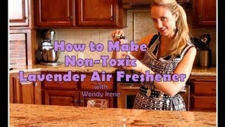 How To Make NonToxic Lavender Air Freshener [upl. by Latoniah]