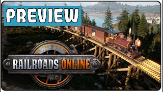 Railroads Online Preview Gameplay aus der Early Access DeutschHD [upl. by Hiltner]