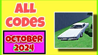 OCTOBER 2024 ALL WORKING CODES HIGHWAY LEGENDS ROBLOX  HIGHWAY LEGENDS CODES [upl. by Adnomar447]