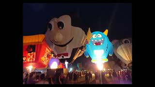 Albuquerque New Mexico  Albuquerque International Balloon Fiesta Evening Session 3 [upl. by Jamesy824]