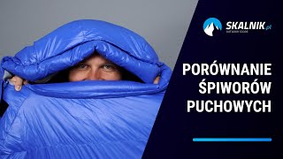 Porównanie śpiworów puchowych  skalnikpl [upl. by Bellanca]