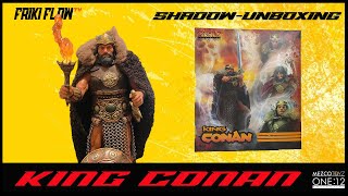 KING CONAN Mezco One 12 Shadow Unboxing actionfigures [upl. by Gael]