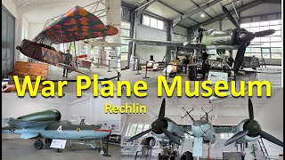 War Plane Museum  Luftfahrttechnische Museum  complete tour  Messerschmitt Me 262 amp BF 109 etc [upl. by Annaeg760]