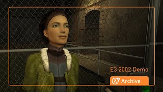 Half Life 2 Anniversary Archive E3 2002 Demo [upl. by Ahsekan83]