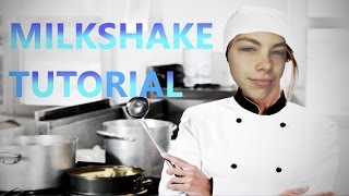 HOW TO MAKE A MILKSHAKE [upl. by Anaidiriv668]