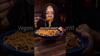 Vegan Baked Spaghetti youtubeshorts plantbased veganrecipe veganfood spaghetti easyrecipe [upl. by Nimzzaj]